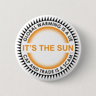 Cap And Trade Is A Scam 2 Inch Round Button