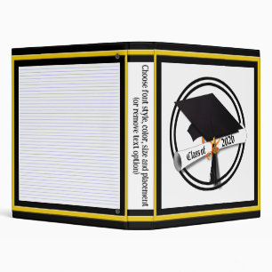 Cap Diploma Class of 2026 Graduation Binder