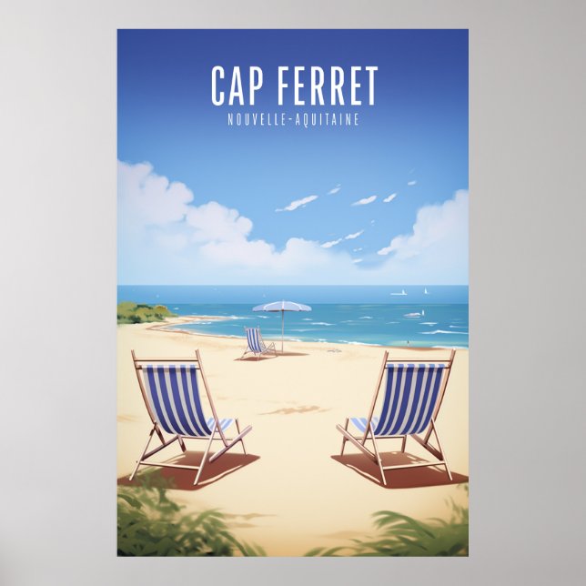 Cap Ferret - poster - Affiche (Devant)
