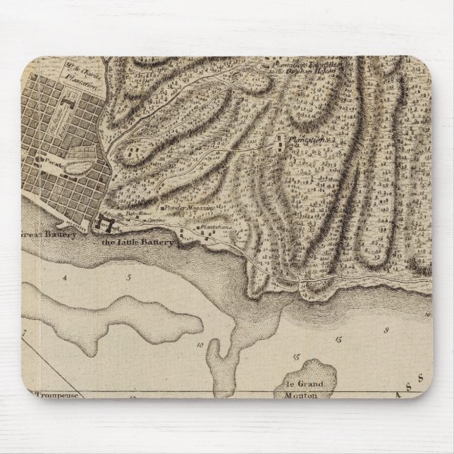 Cap Francois Mouse Pad (Front)