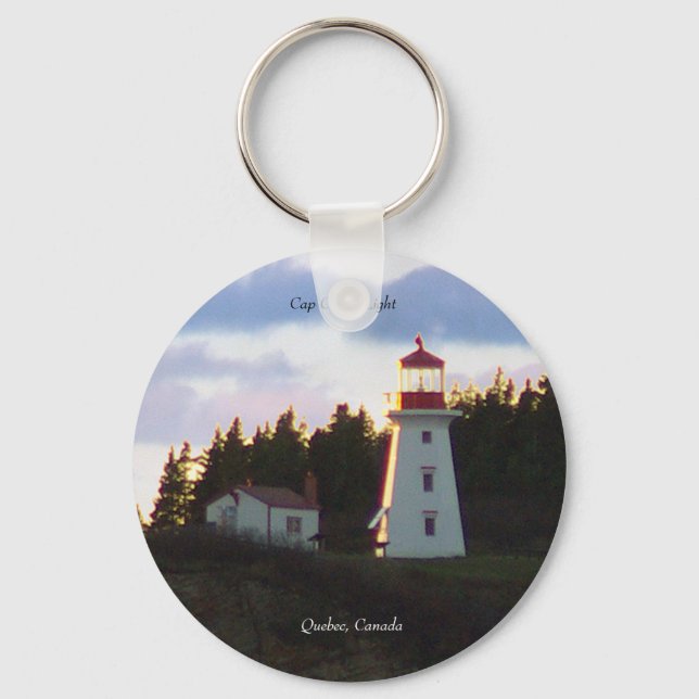 Cap Gaspe Light key chain (Front)