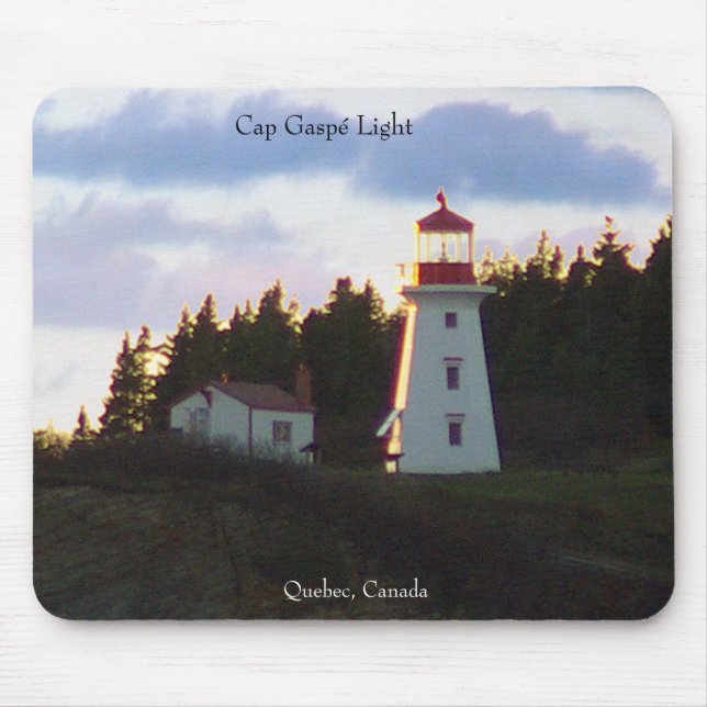 Cap Gaspe Light mousepad (Front)