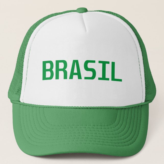 🇺🇸 Cap (Hat) Brazil on the Mind (Front)