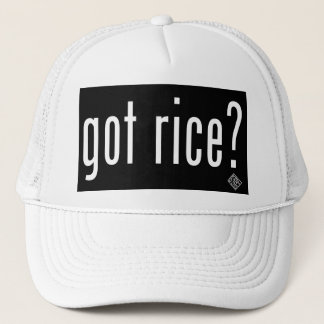 CAP HAT - got rice?