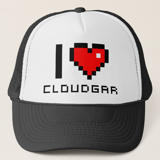 Cap I love CLOUDGAR (Front)