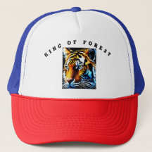 Cap in tiger design 