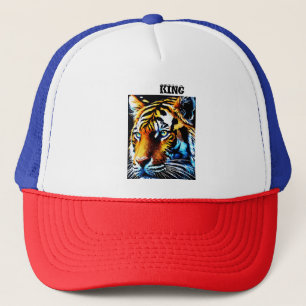 Cap in tiger design
