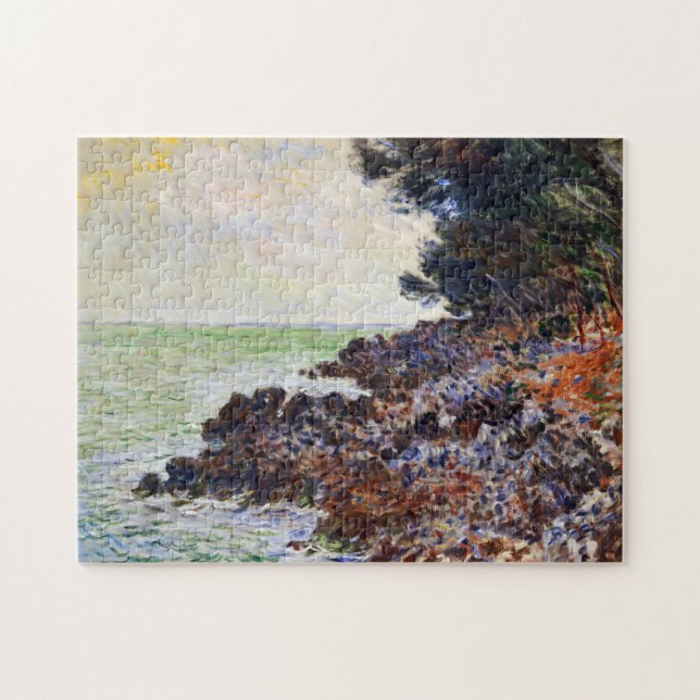 Cap Martin 1884 Monet Fine Art Jigsaw Puzzle (Horizontal)