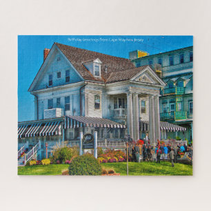 Cap May New Jersey. Vœux de Noël Puzzle