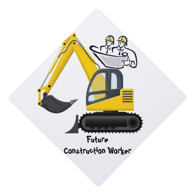 Cap Topper Construction Worker (Front)