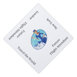 Cap Topper Future Flight Attendant