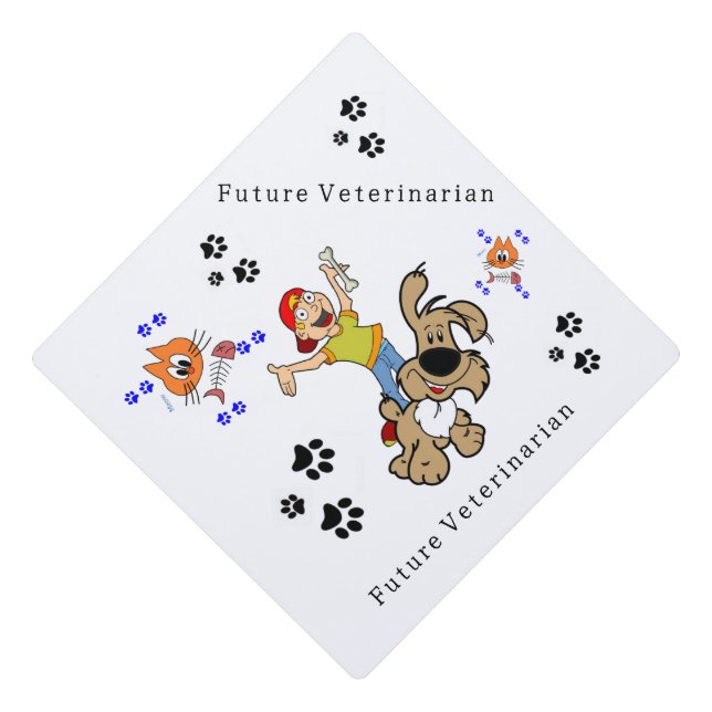 Cap Topper Future Veterinarian (Front)