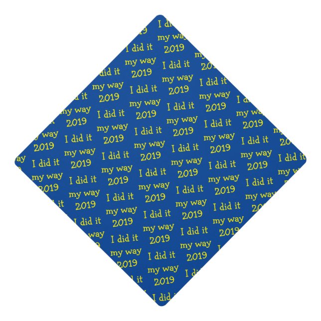 Cap Topper Graduate 2019 (Front)