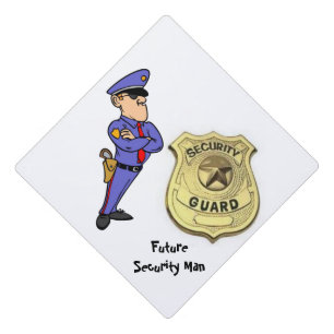 Cap Topper Security Man