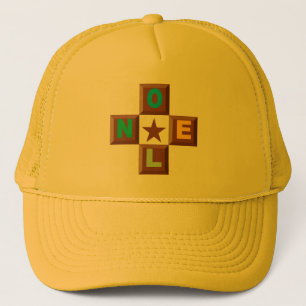 CAP TRUCKER CHRISTMAS CHOCOLATE STAR