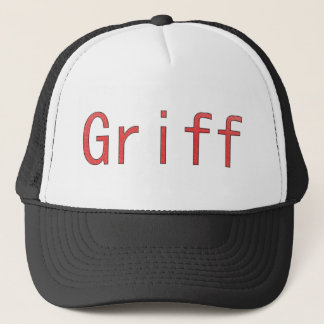 Cap with red logo