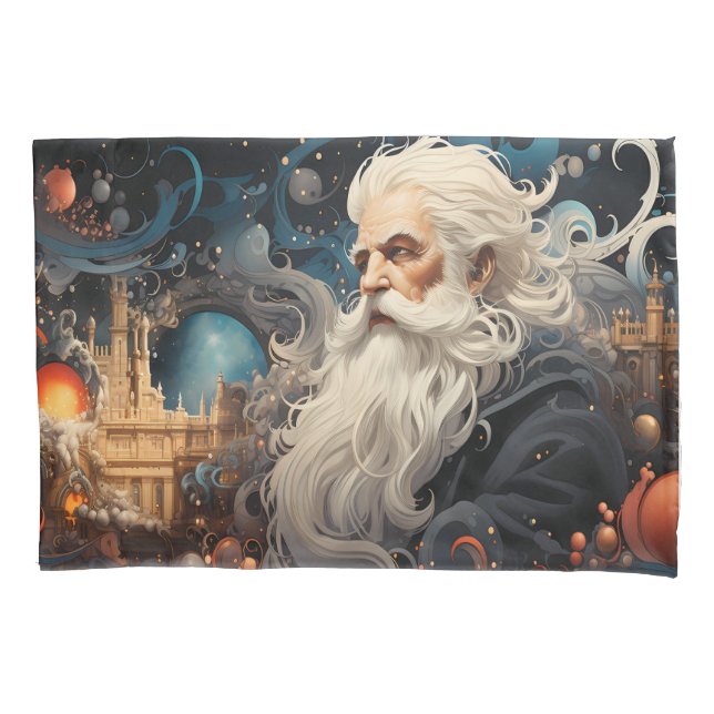 Capa de Travesseiro(Pillow Blanket)Sonho com Noel Pillowcase (Front)