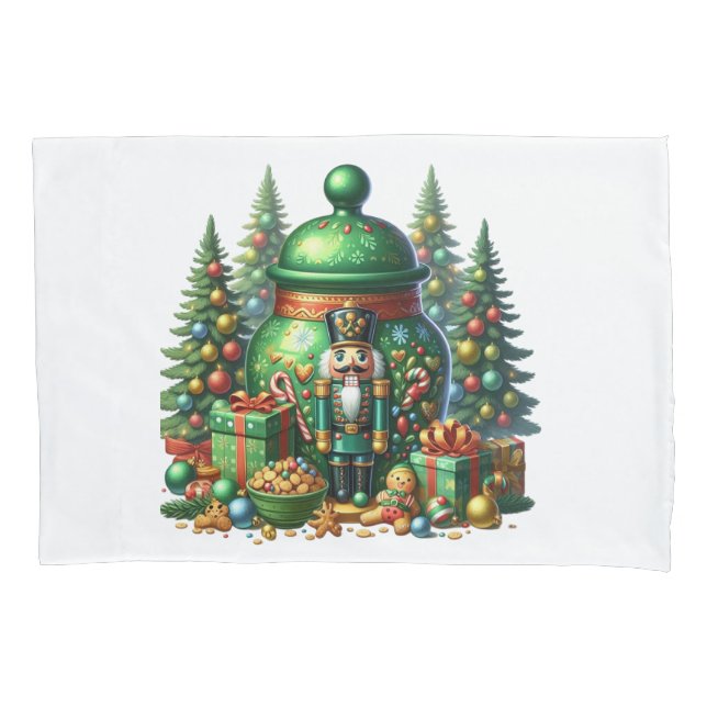 Capa de Travesseiro(Pillow Cover)Quebra-Nozes Pillowcase (Front)