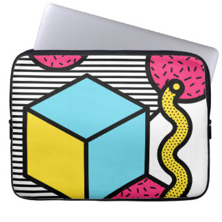 Capa Laptop Brilho Fashion 80s e 90s v01 Laptop Sleeve