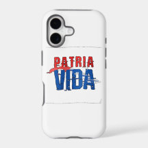 Capa para iphone Patria y vida