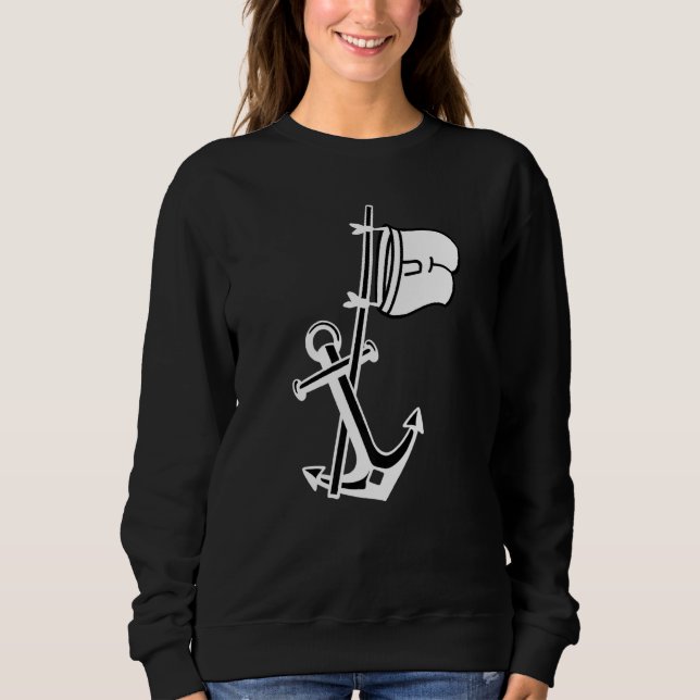 Capacity Boat Anchor Captain Sweatshirt (Front)