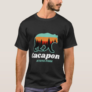 Capacon State Park West Virginia Bear Summer  T-Shirt