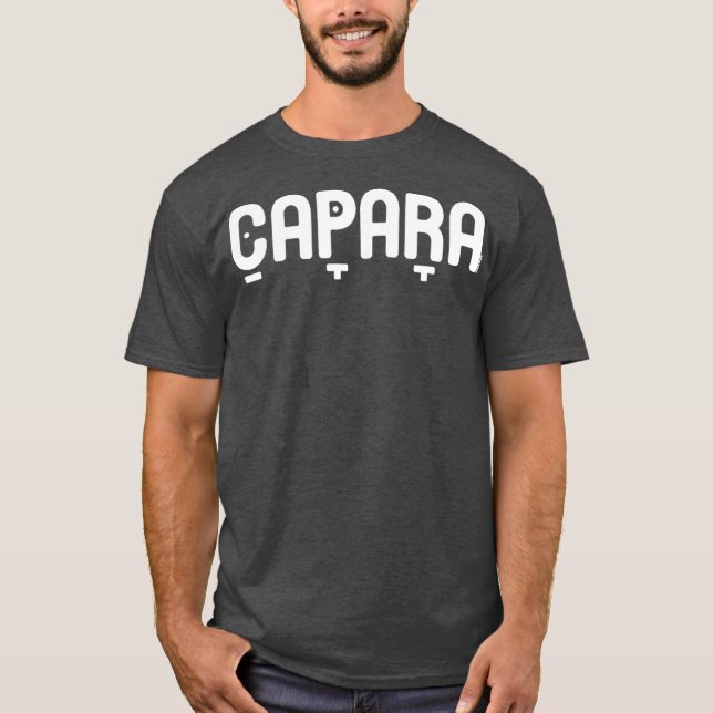 CAPARA Funny Hebrew Slang Cool T-Shirt (Front)