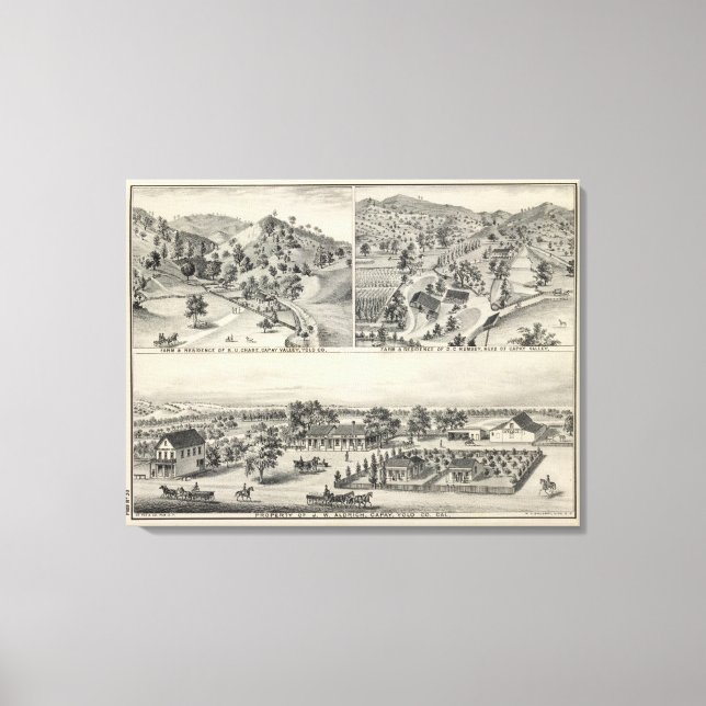 Capay property canvas print (Front)