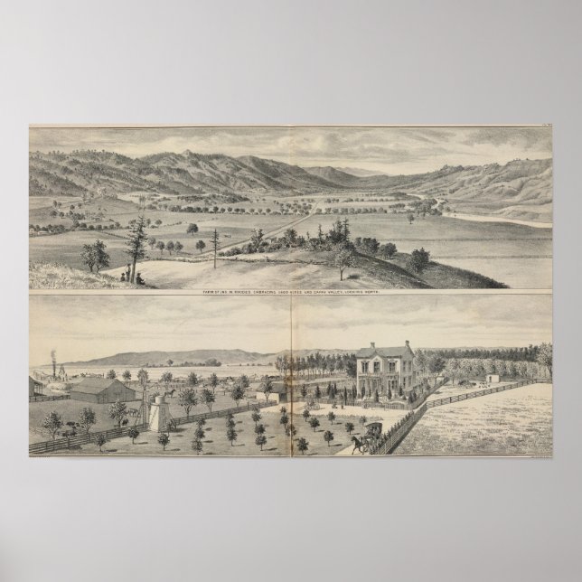 Capay Valley, Harlan farm Poster (Front)