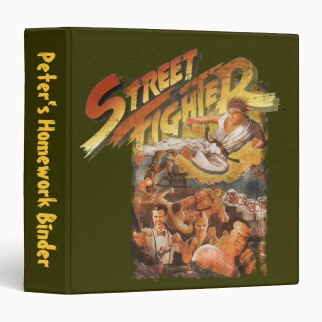 Capcom Exclusive Binder (Front/Spine)
