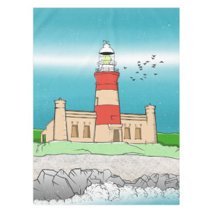 Cape Agulhas Lighthouse Tablecloth