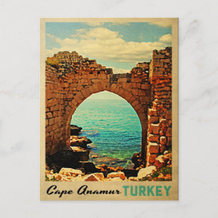 Cape Anamur Turkey Postcard