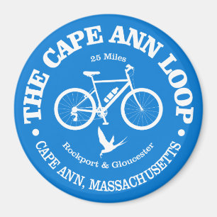 Cape Ann Loop (cycling) Magnet