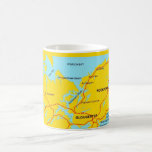 Cape Ann Massachusetts Map Coffee Mug<br><div class="desc">A vivid map of Cape Ann, Massachusetts repurposed on a mug. Purchase as is or reposition the map to feature a different part on your mug.</div>