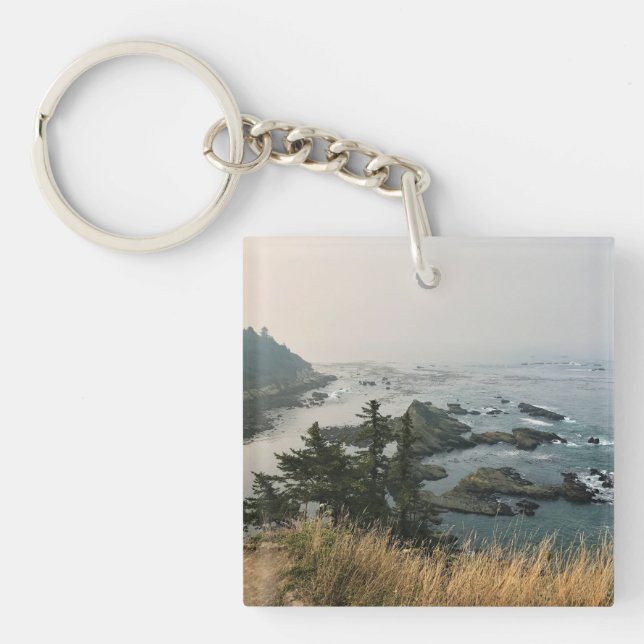 Cape Arago State Park, Oregon Coast Keychain (Front)