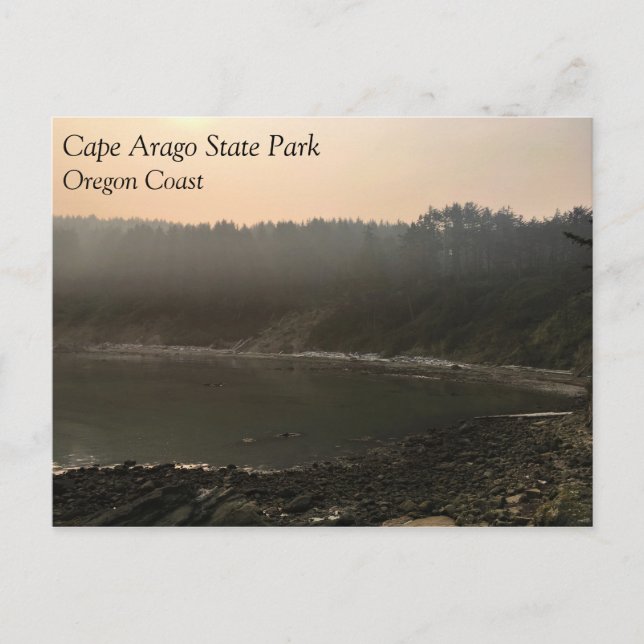 Cape Arago State Park, Oregon Coast Postcard (Front)