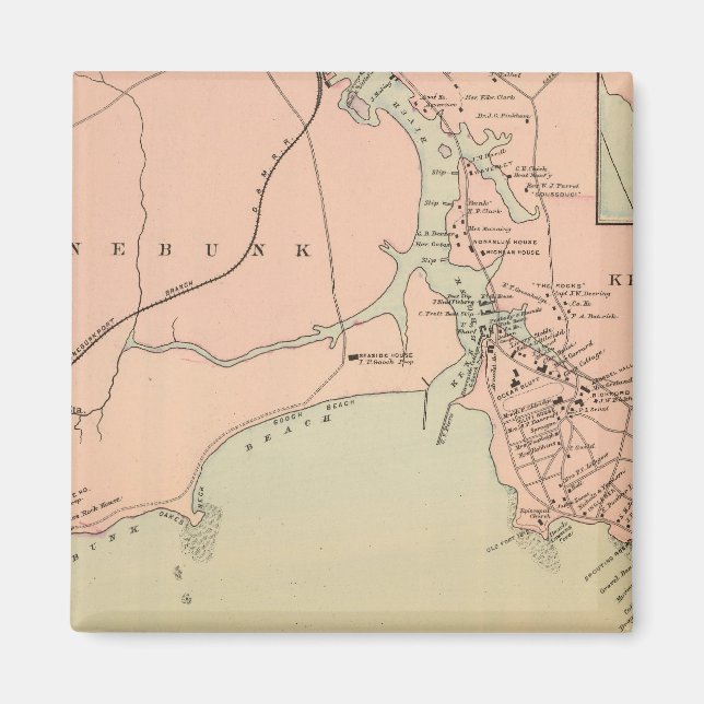 Cape Arundel, Kennebunkport, Maine Magnet (Front)