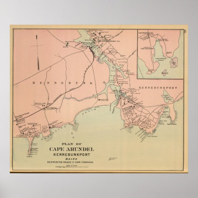 Cape Arundel, Kennebunkport, Maine Poster (Front)