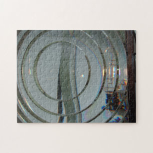 Cape Blanco Lighthouse Fresnel Lens Close Up Jigsaw Puzzle