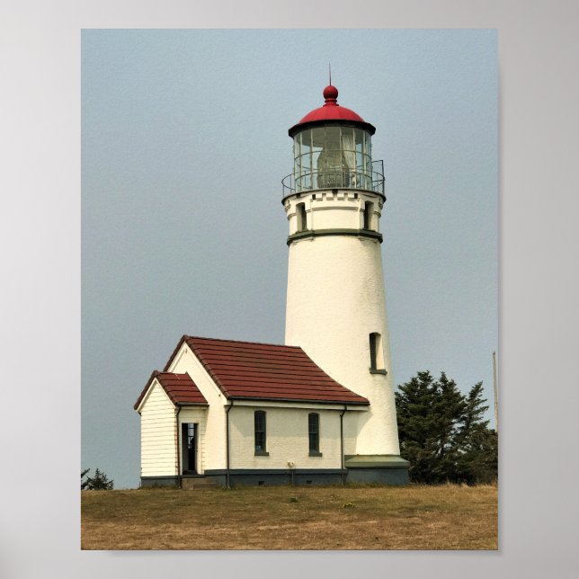 Cape Blanco Lighthouse, OR Poster (Front)
