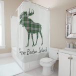 Cape Breton Island moose tartan shower curtain<br><div class="desc">Style, Individualize & Personalize almost anything that comes mind. Customize your whole world With A Wide Variety of Unique Zazzle Products to Choose from. Find Or Create those one-of-a-kind gifts you just cant find anywhere else. Specializing in Unique Customizable Apparel & Unique Home Decor and much more. Inspired by the...</div>