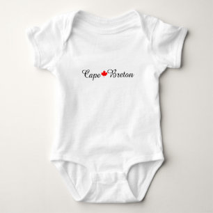  Cape Breton Nova Scotia Halifax Customize Canada  Baby Bodysuit