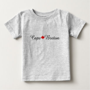 Cape Breton Nova Scotia Halifax Customize Canada Baby T-Shirt
