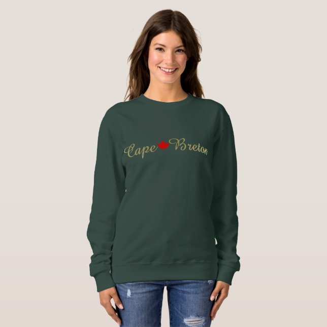  Cape Breton Nova Scotia Halifax Customize Canada  Sweatshirt (Front Full)
