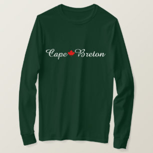 Cape Breton Nova Scotia Halifax Customize Canada T-Shirt