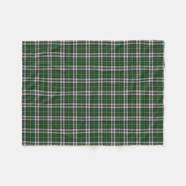Cape Breton tartan cottage fleece throw Blanket (Front (Horizontal))