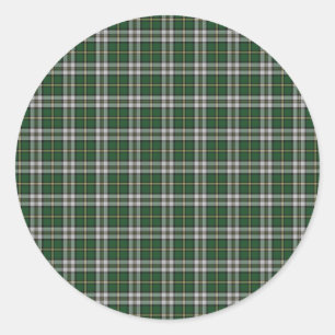 Cape Breton tartan plaid Classic Round Sticker