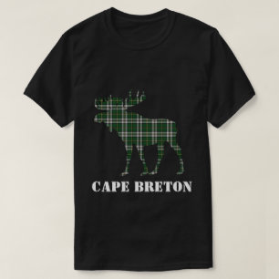 Cape Breton Tartan plaid moose customizable shirt