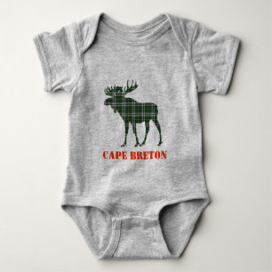 Cape Breton Tartan plaid moose customizable shirt