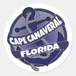 Cape Canaveral Florida autocollants à l'ancre